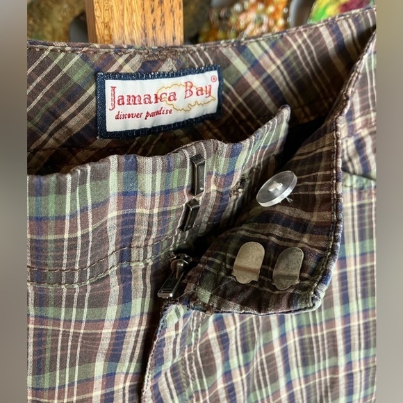 Shorts Woman’s 14 Brown Bermuda Lots Of Pockets Preowned Gently - Picture 11 of 12